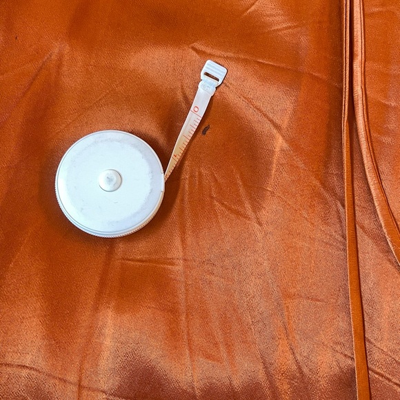 Whimsy + Row Lola Wrap Dress in Rust Size M - Picture 10 of 10